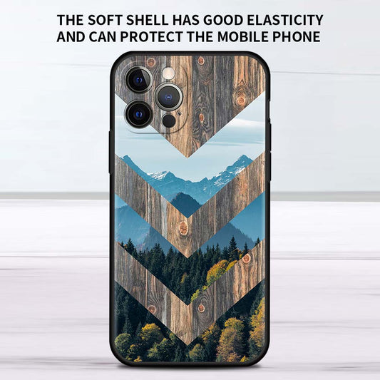 Suquila Forest Geometry Wood Nature iPhone Case™