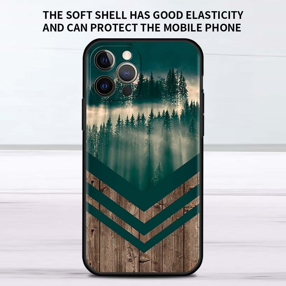 Suquila Forest Geometry Wood Nature iPhone Case™
